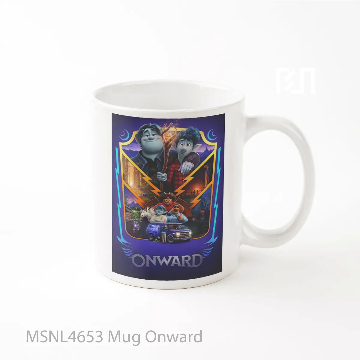 Mug Onward Gelas Keramik Tema Film MSNL4653