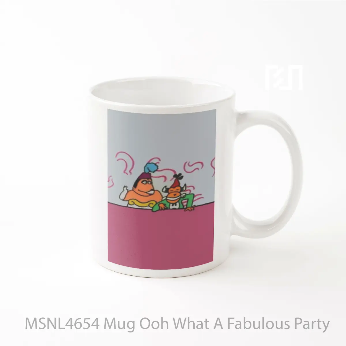Mug Ooh What A Fabulous Party Gelas Keramik Tema Film MSNL4654