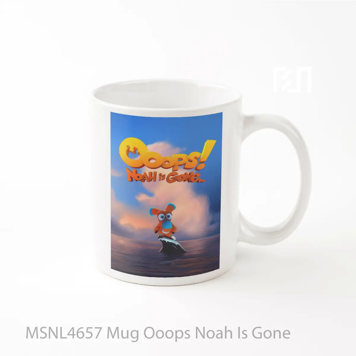 Mug Ooops Noah Is Gone Gelas Keramik Tema Film MSNL4657