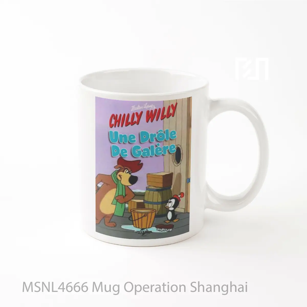 Mug Operation Shanghai Gelas Keramik Tema Film MSNL4666