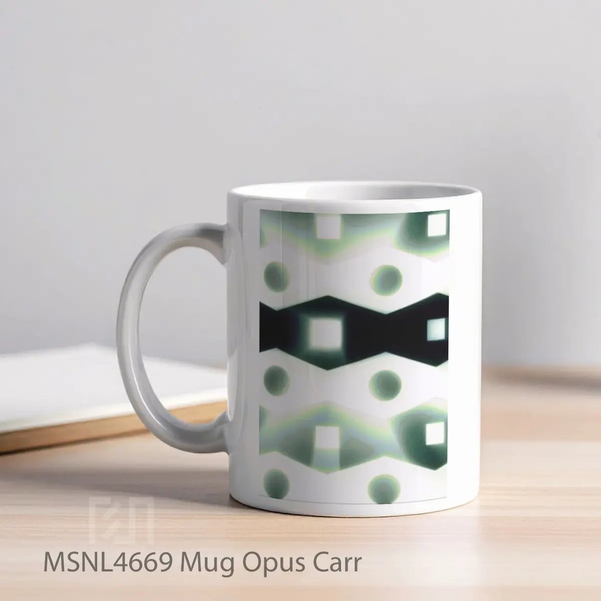Mug Opus Carr Gelas Keramik Tema Film MSNL4669 - Tampak Kiri