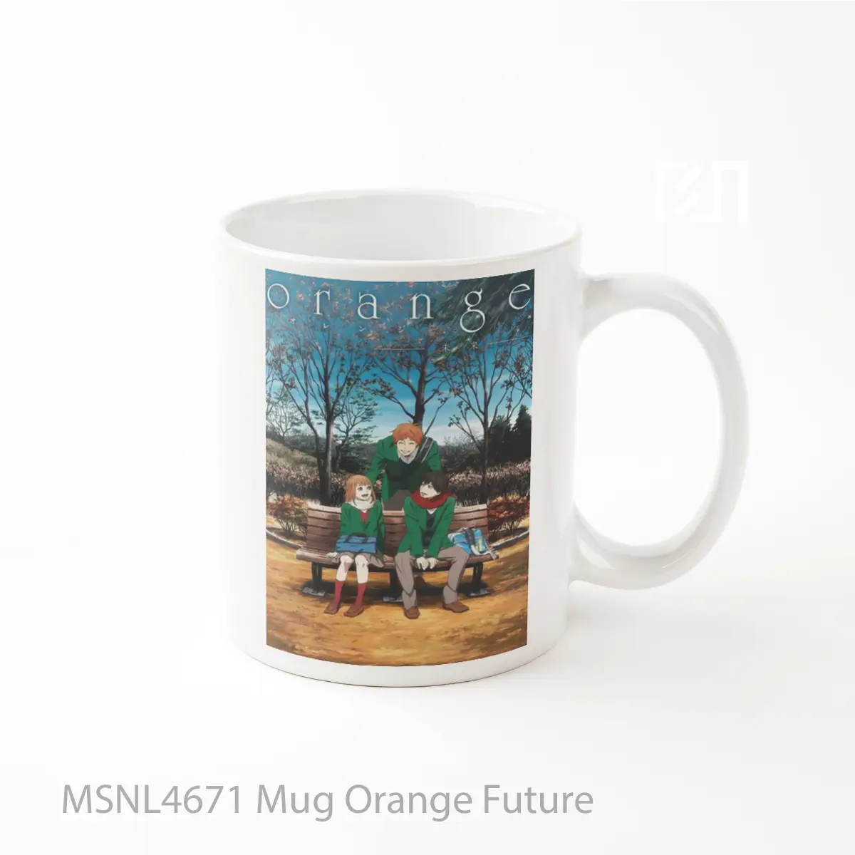 Mug Orange Future Gelas Keramik Tema Film MSNL4671