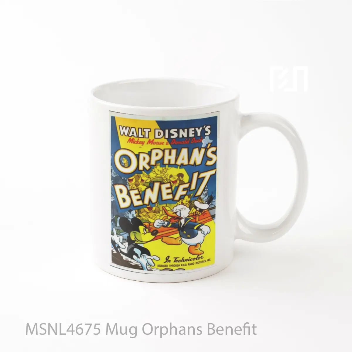 Mug Orphans Benefit Gelas Keramik Tema Film MSNL4675