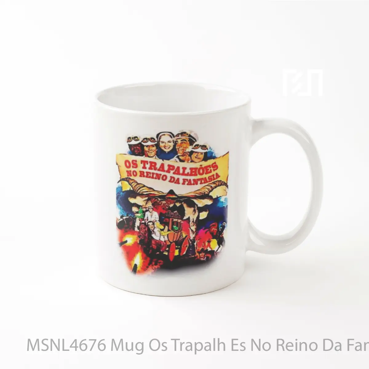 Mug Os Trapalh Es No Reino Da Fantasia Gelas Keramik Tema Film MSNL4676