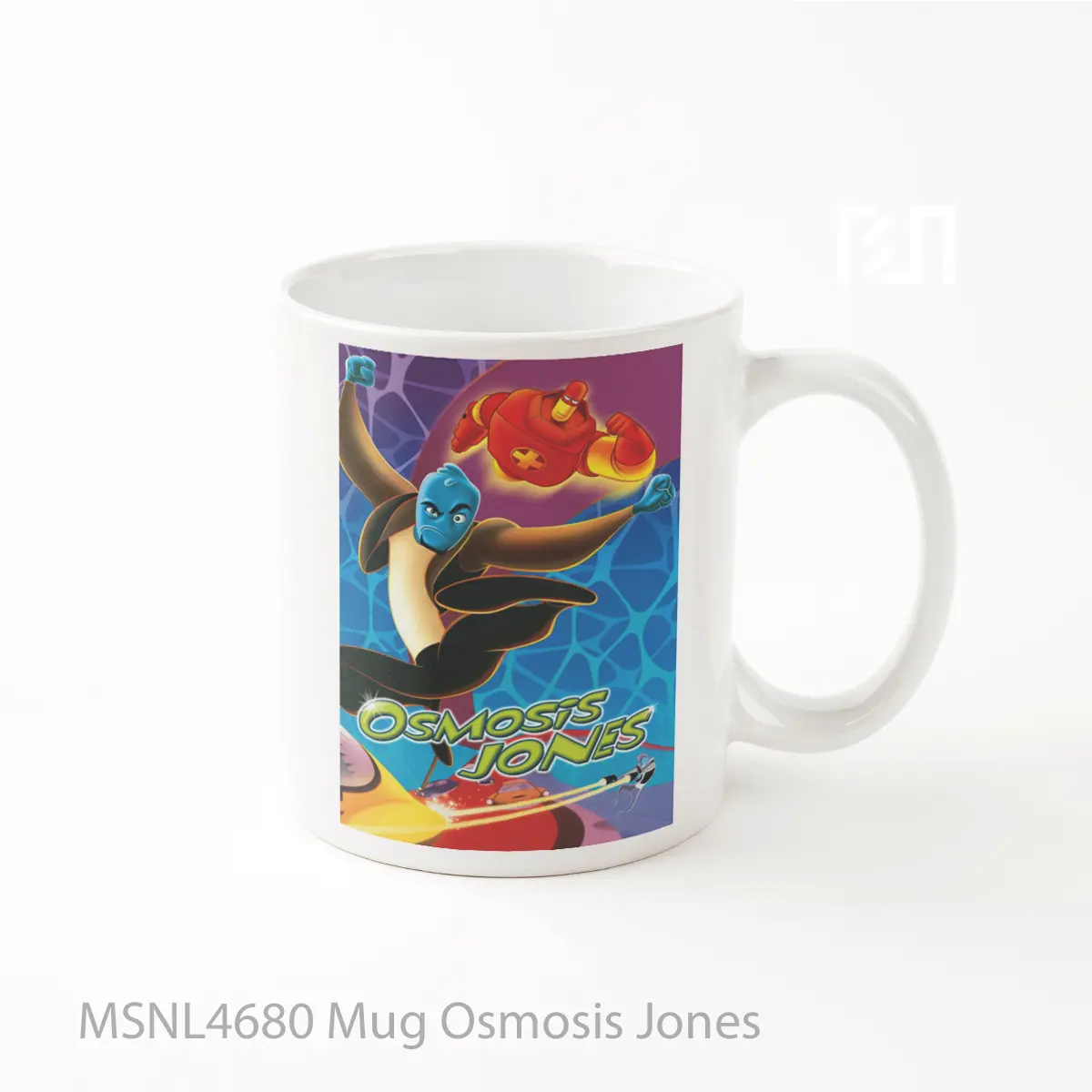 Mug Osmosis Jones Gelas Keramik Tema Film MSNL4680