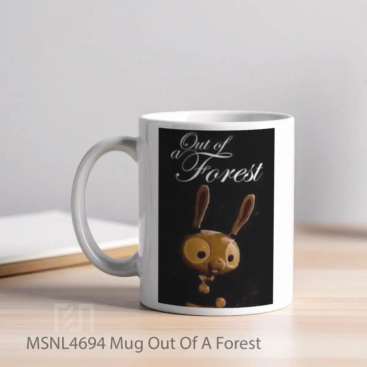 Mug Out Of A Forest Gelas Keramik Tema Film MSNL4694 - Tampak Kiri