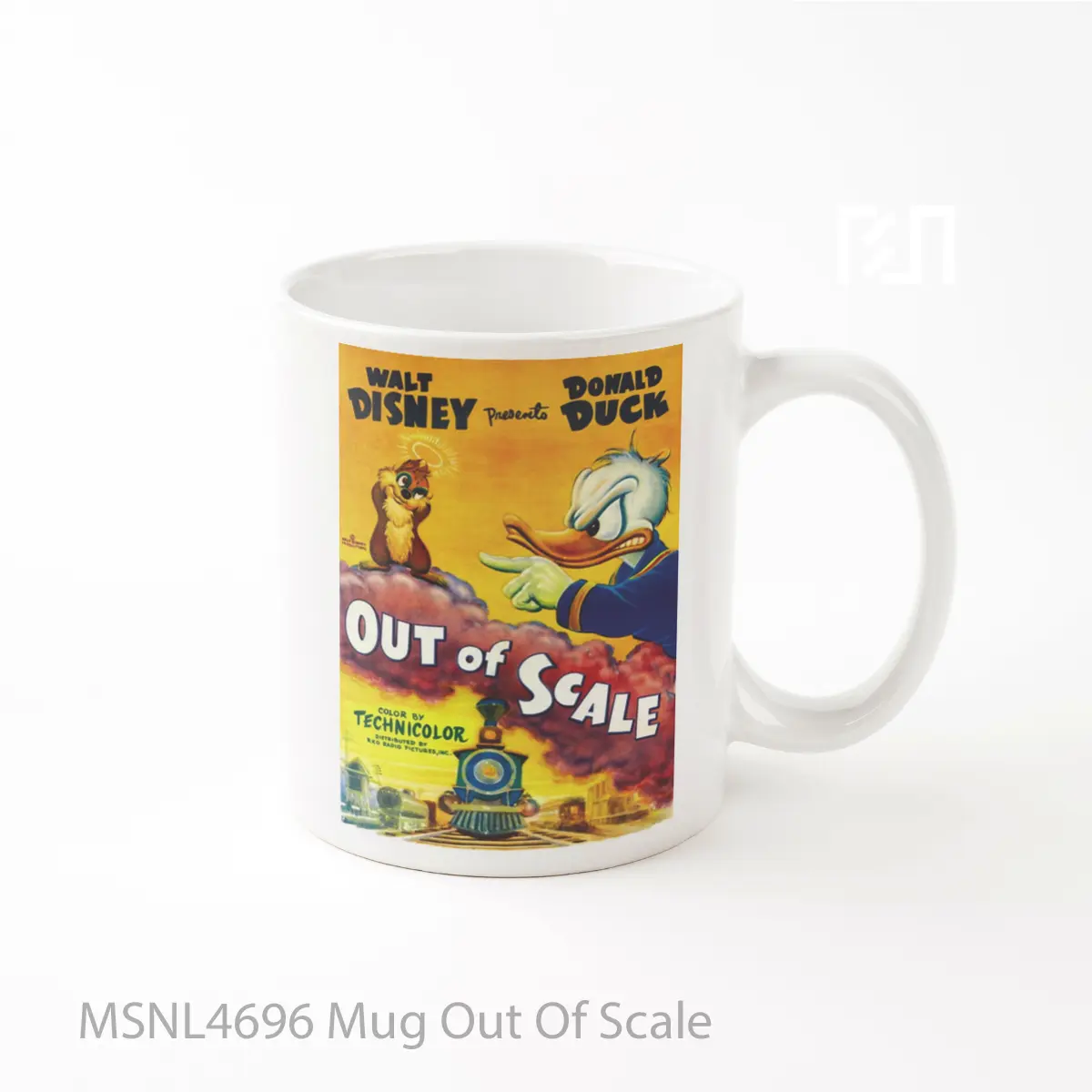 Mug Out Of Scale Gelas Keramik Tema Film MSNL4696