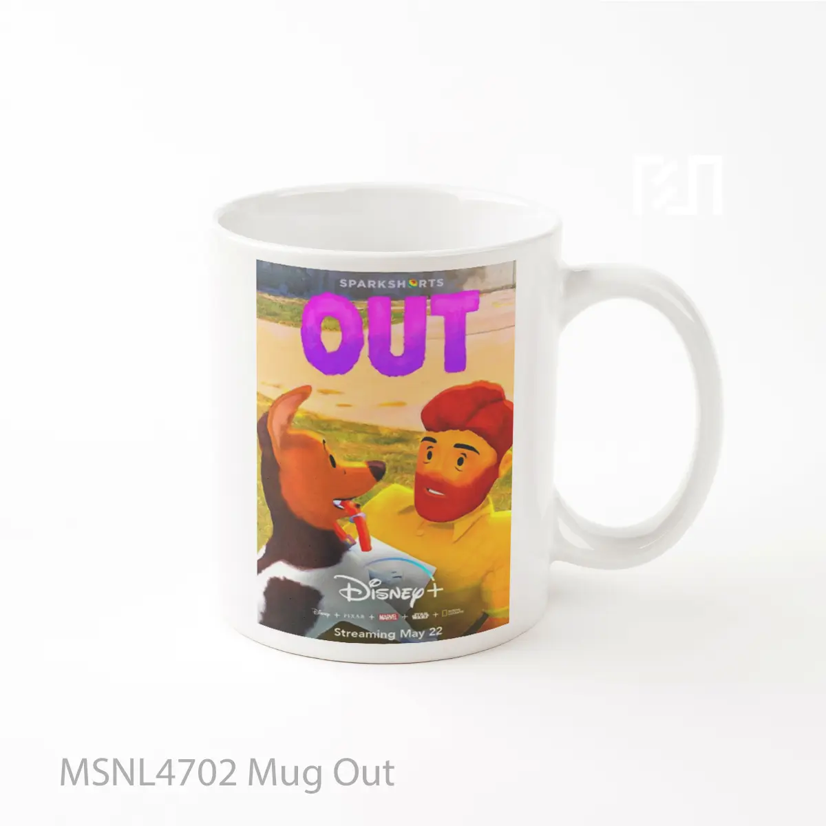 Mug Out Gelas Keramik Tema Film MSNL4702