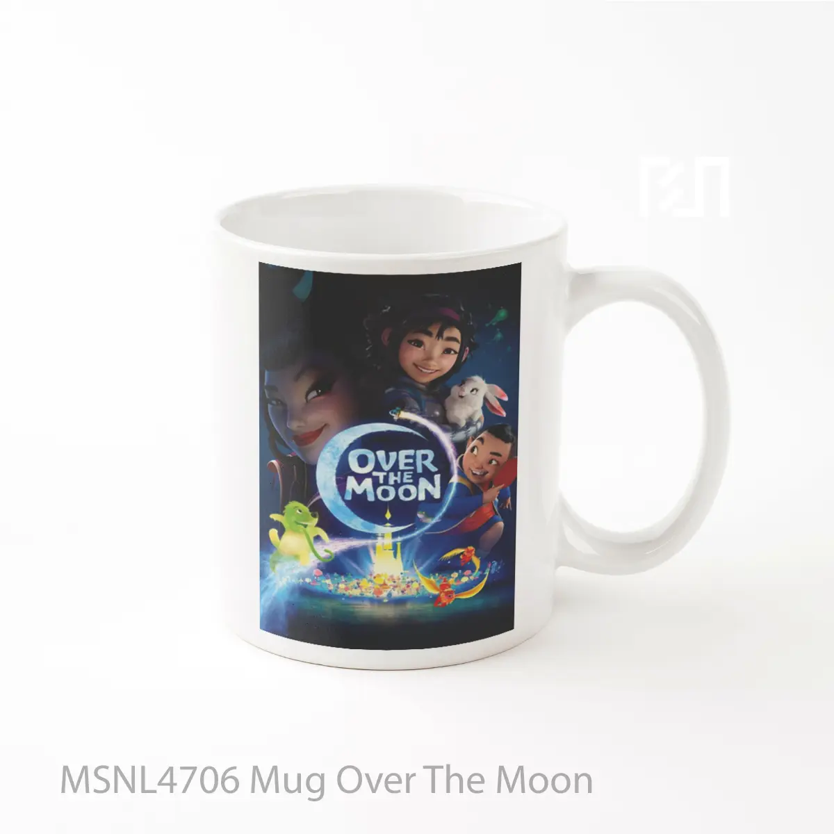 Mug Over The Moon Gelas Keramik Tema Film MSNL4706