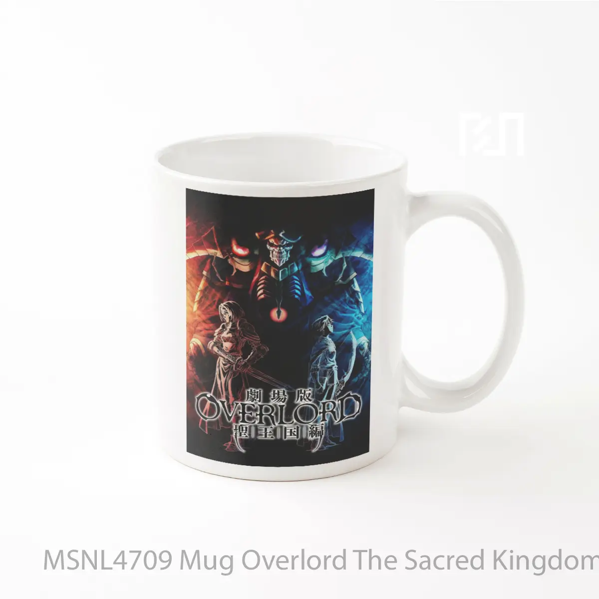 Mug Overlord The Sacred Kingdom Gelas Keramik Tema Film MSNL4709