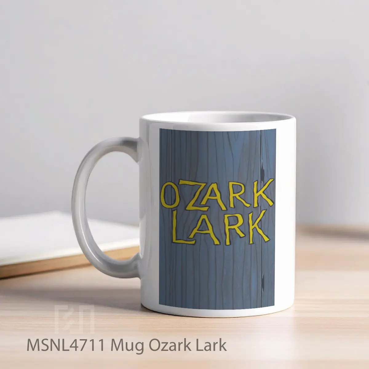 Mug Ozark Lark Gelas Keramik Tema Film MSNL4711 - Tampak Kiri