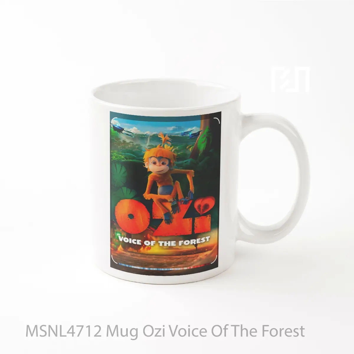 Mug Ozi Voice Of The Forest Gelas Keramik Tema Film MSNL4712