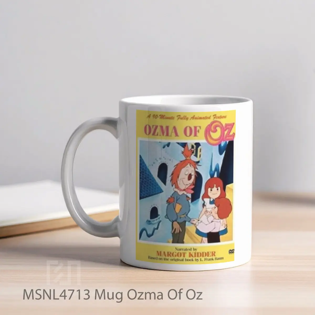 Mug Ozma Of Oz Gelas Keramik Tema Film MSNL4713 - Tampak Kiri