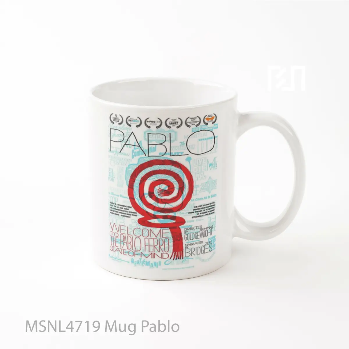 Mug Pablo Gelas Keramik Tema Film MSNL4719