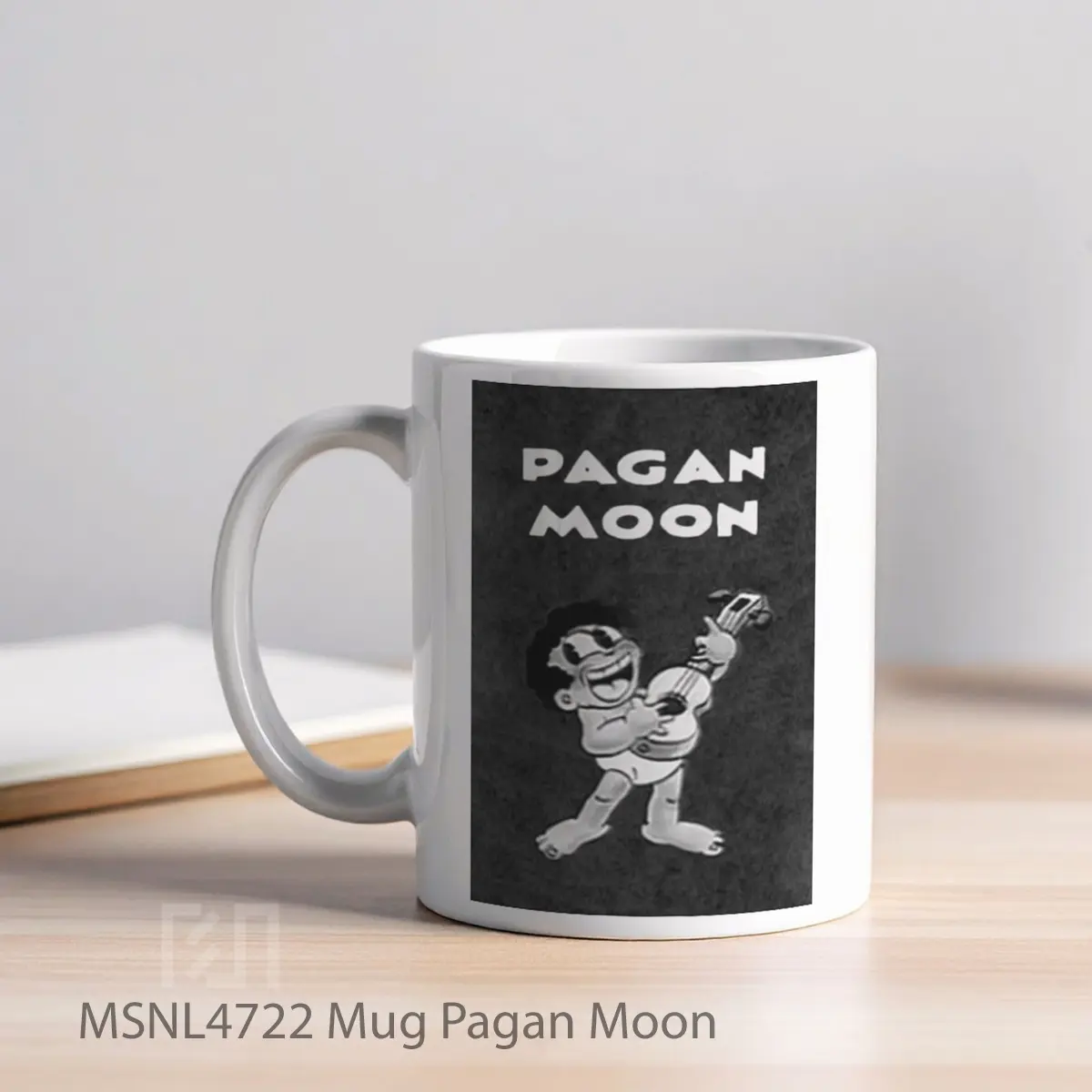 Mug Pagan Moon Gelas Keramik Tema Film MSNL4722 - Tampak Kiri
