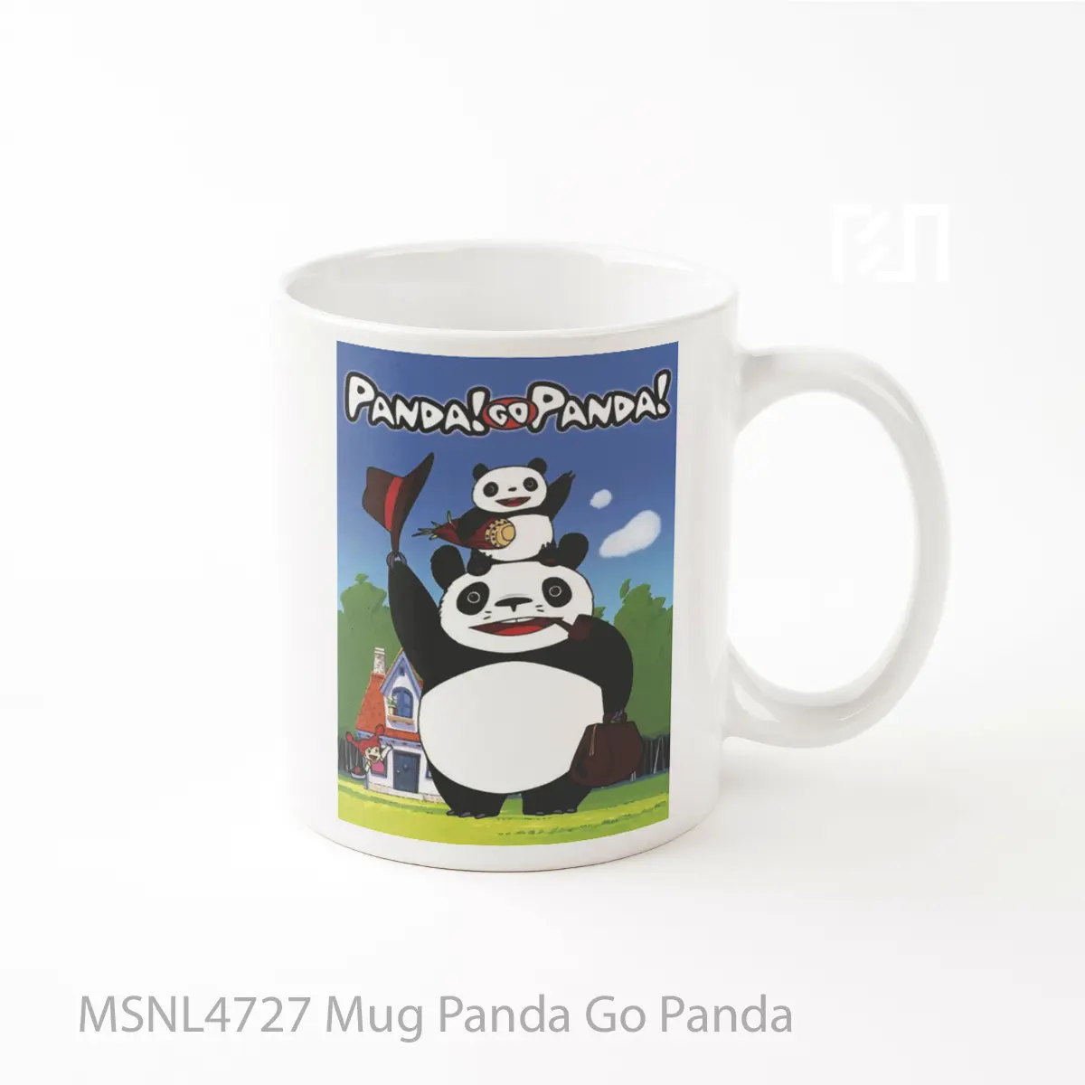 Mug Panda Go Panda Gelas Keramik Tema Film MSNL4727