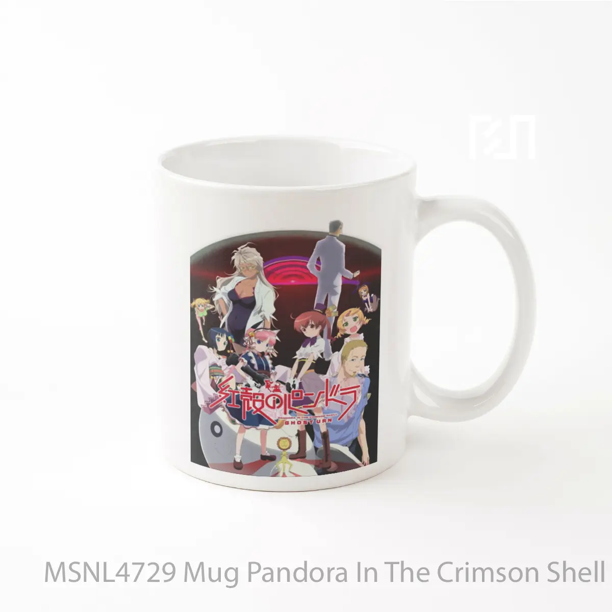 Mug Pandora In The Crimson Shell Ghost Urn Gelas Keramik Tema Film MSNL4729