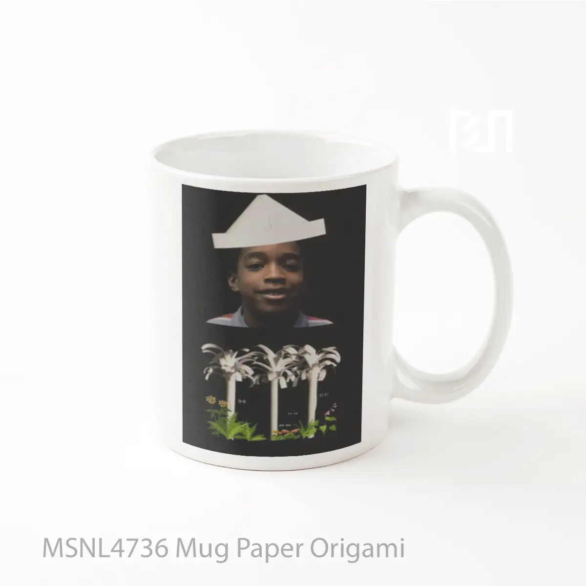 Mug Paper Origami Gelas Keramik Tema Film MSNL4736