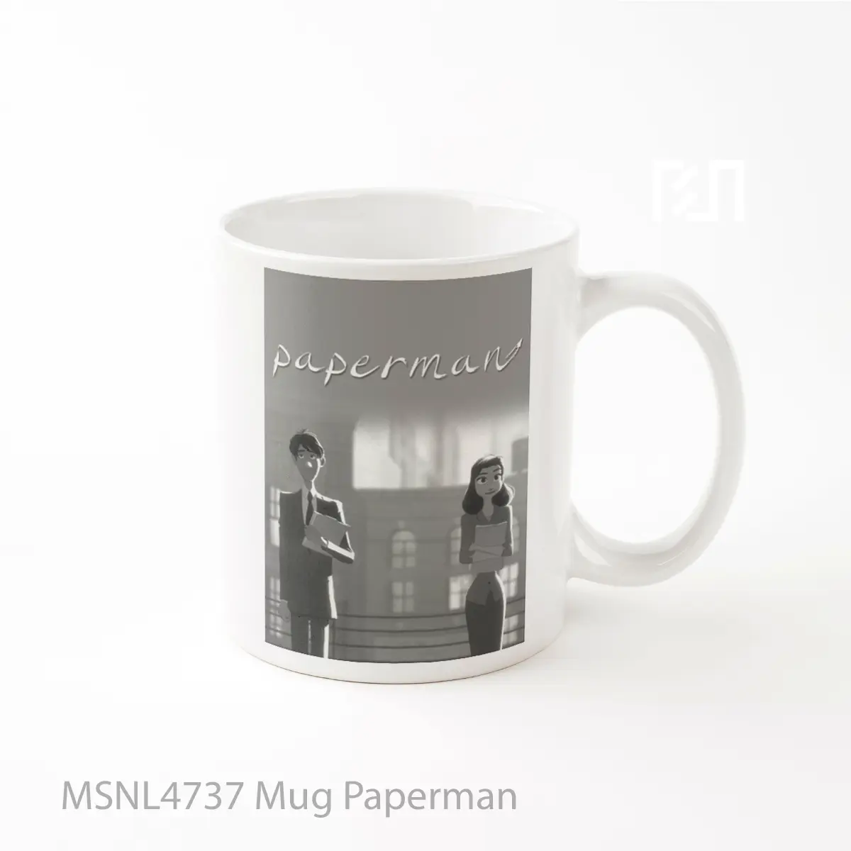 Mug Paperman Gelas Keramik Tema Film MSNL4737