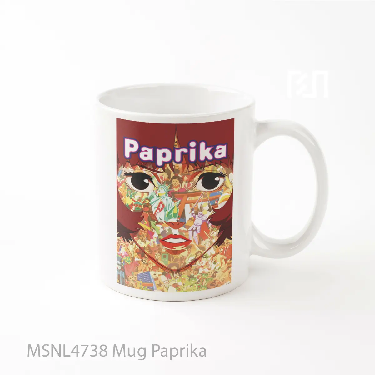 Mug Paprika Gelas Keramik Tema Film MSNL4738