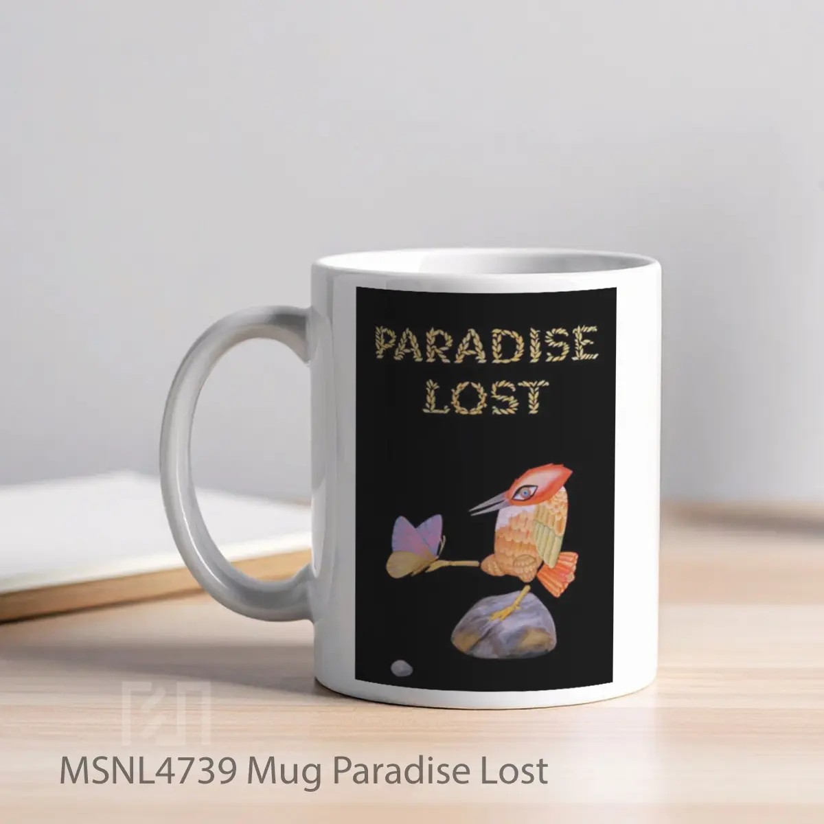 Mug Paradise Lost Gelas Keramik Tema Film MSNL4739 - Tampak Kiri