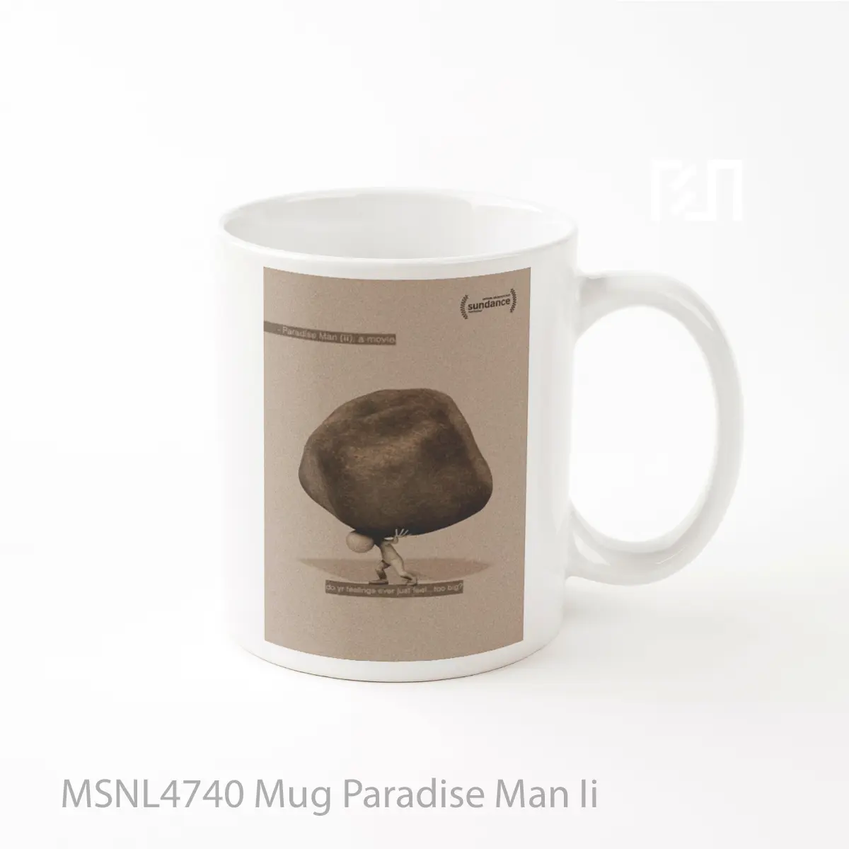 Mug Paradise Man Ii Gelas Keramik Tema Film MSNL4740