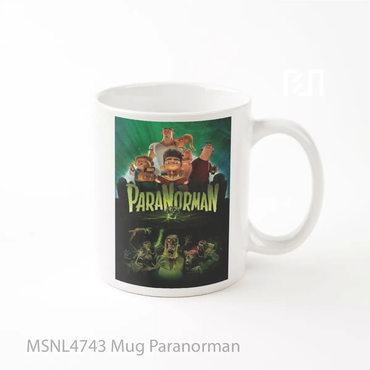 Mug Paranorman Gelas Keramik Tema Film MSNL4743