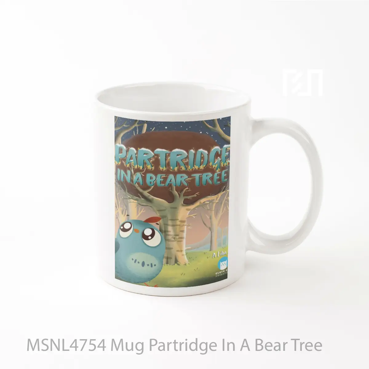 Mug Partridge In A Bear Tree Gelas Keramik Tema Film MSNL4754