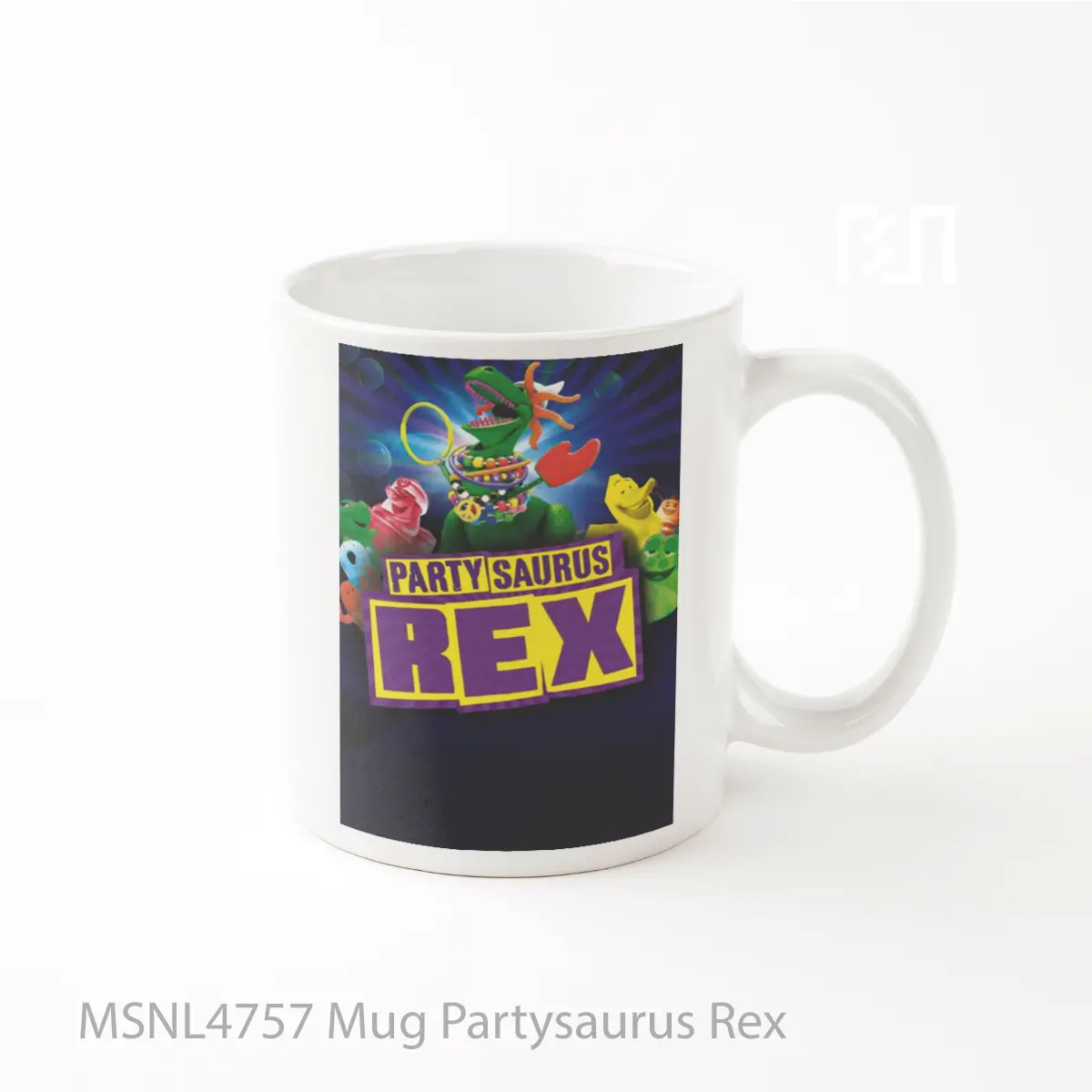 Mug Partysaurus Rex Gelas Keramik Tema Film MSNL4757