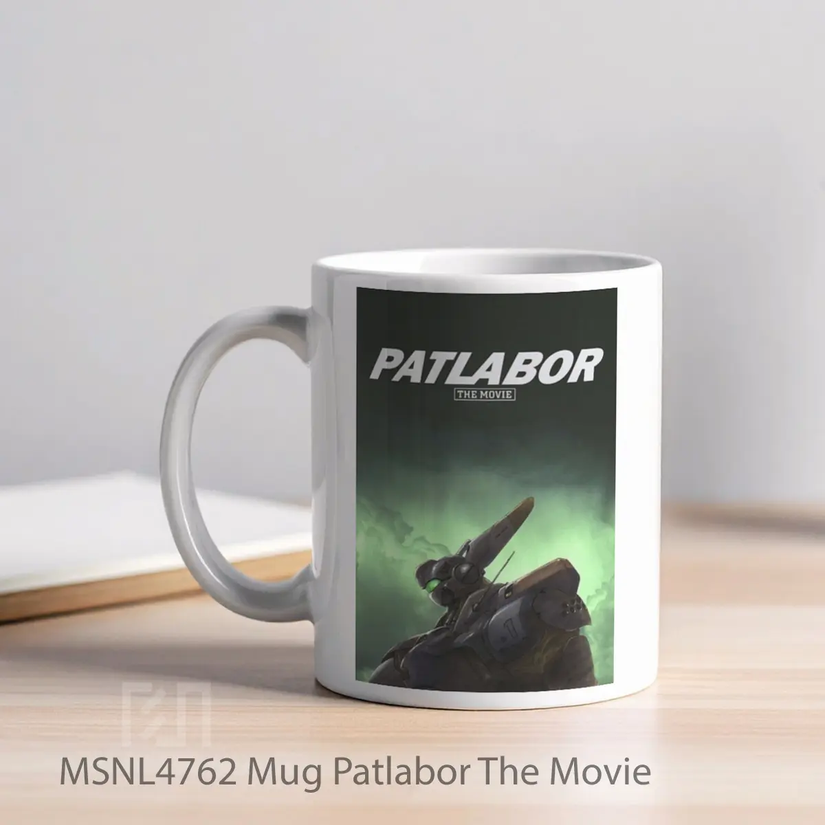Mug Patlabor The Movie Gelas Keramik Tema Film MSNL4762 - Tampak Kiri