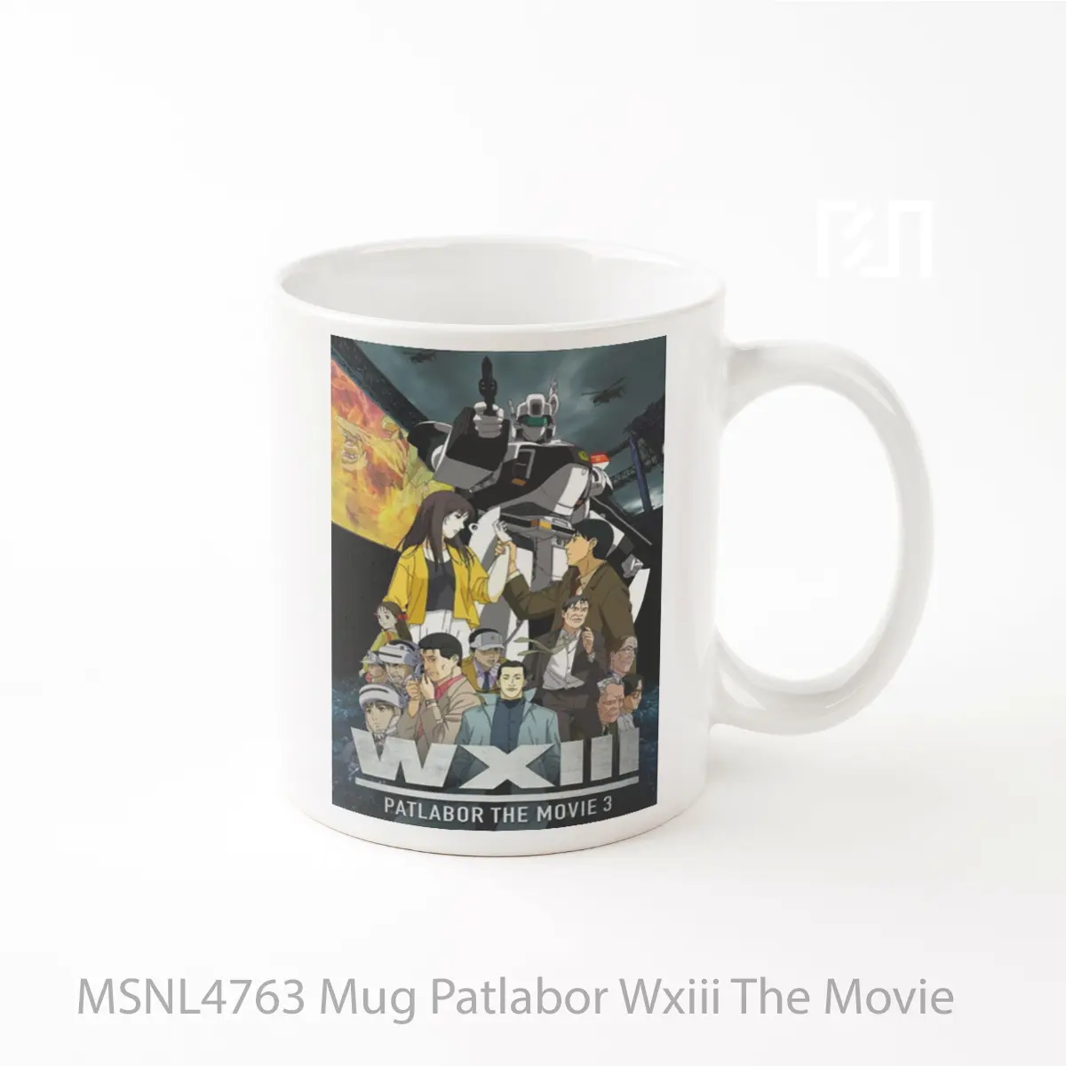 Mug Patlabor Wxiii The Movie Gelas Keramik Tema Film MSNL4763