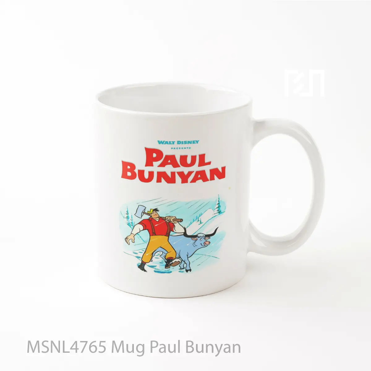 Mug Paul Bunyan Gelas Keramik Tema Film MSNL4765