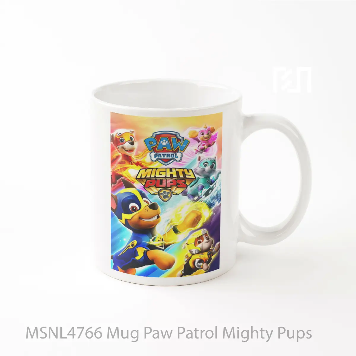 Mug Paw Patrol Mighty Pups Gelas Keramik Tema Film MSNL4766
