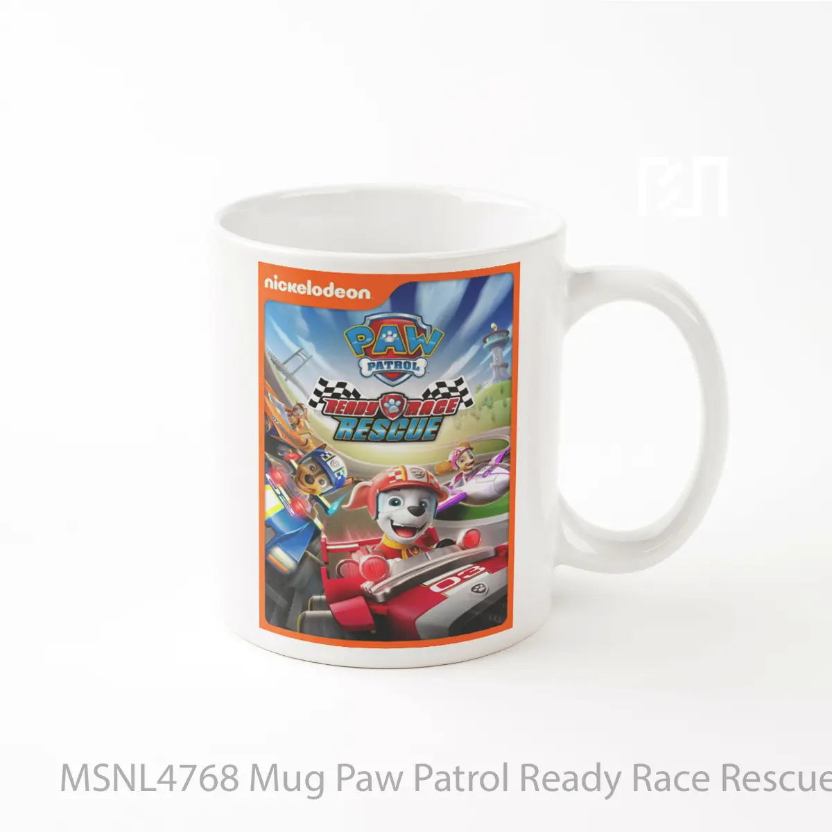Mug Paw Patrol Ready Race Rescue Gelas Keramik Tema Film MSNL4768