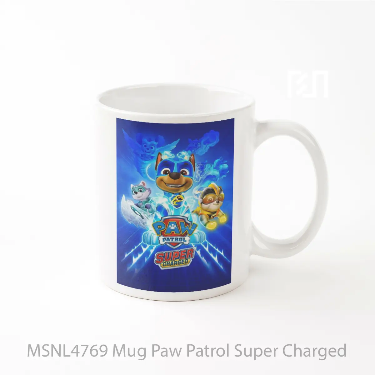 Mug Paw Patrol Super Charged Gelas Keramik Tema Film MSNL4769