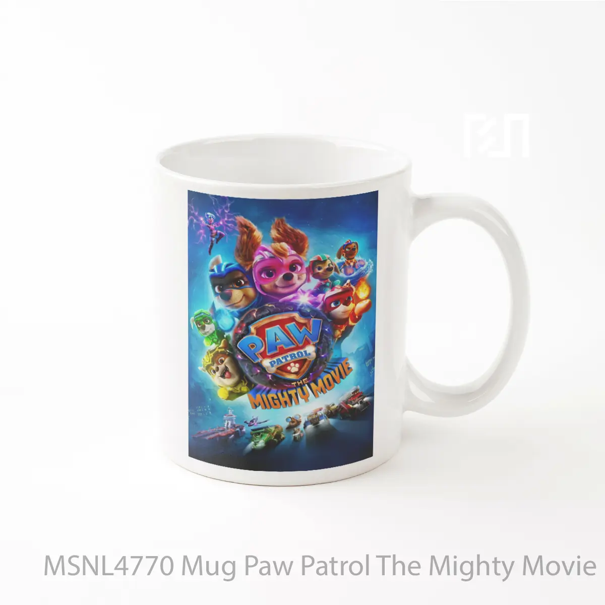 Mug Paw Patrol The Mighty Movie Gelas Keramik Tema Film MSNL4770