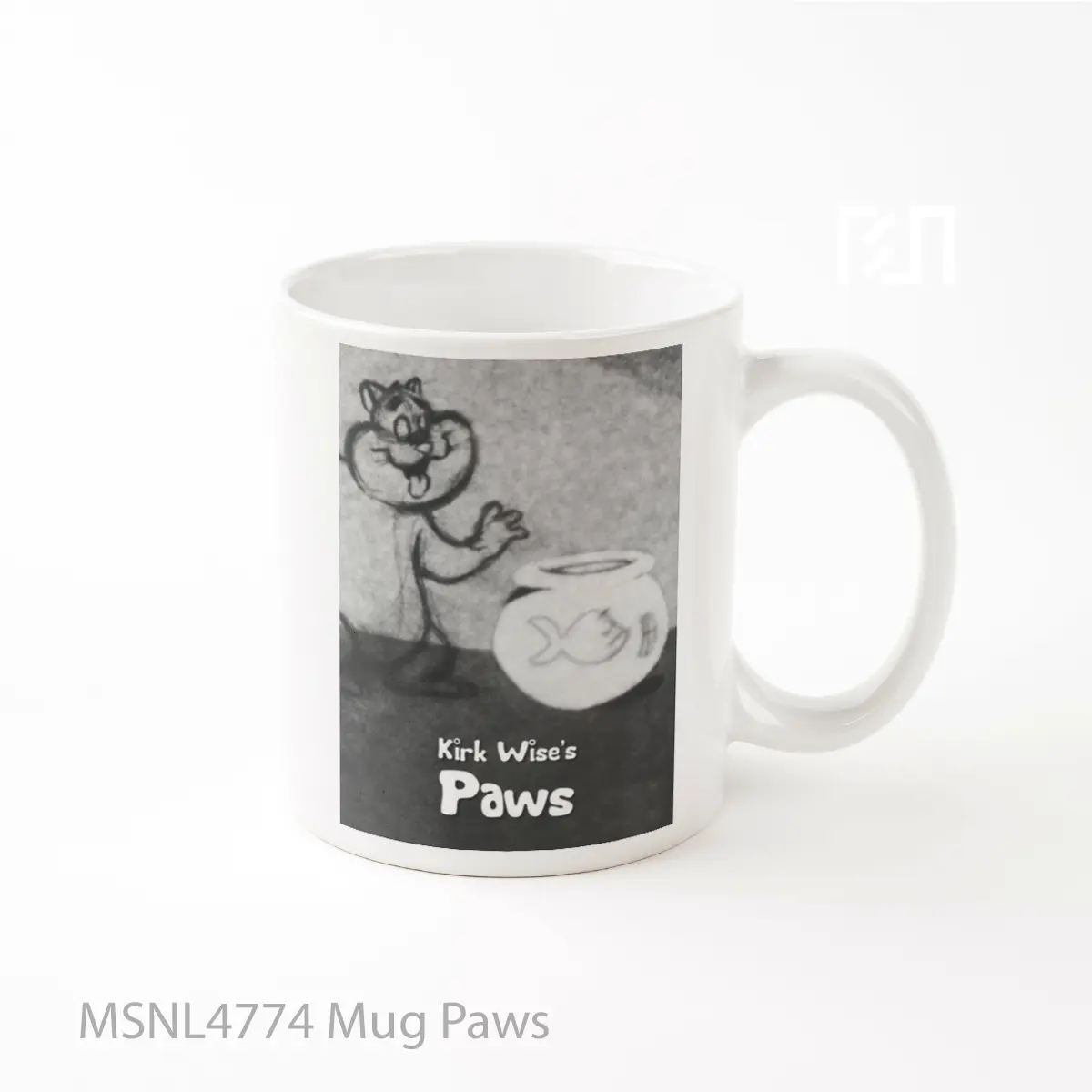 Mug Paws Gelas Keramik Tema Film MSNL4774