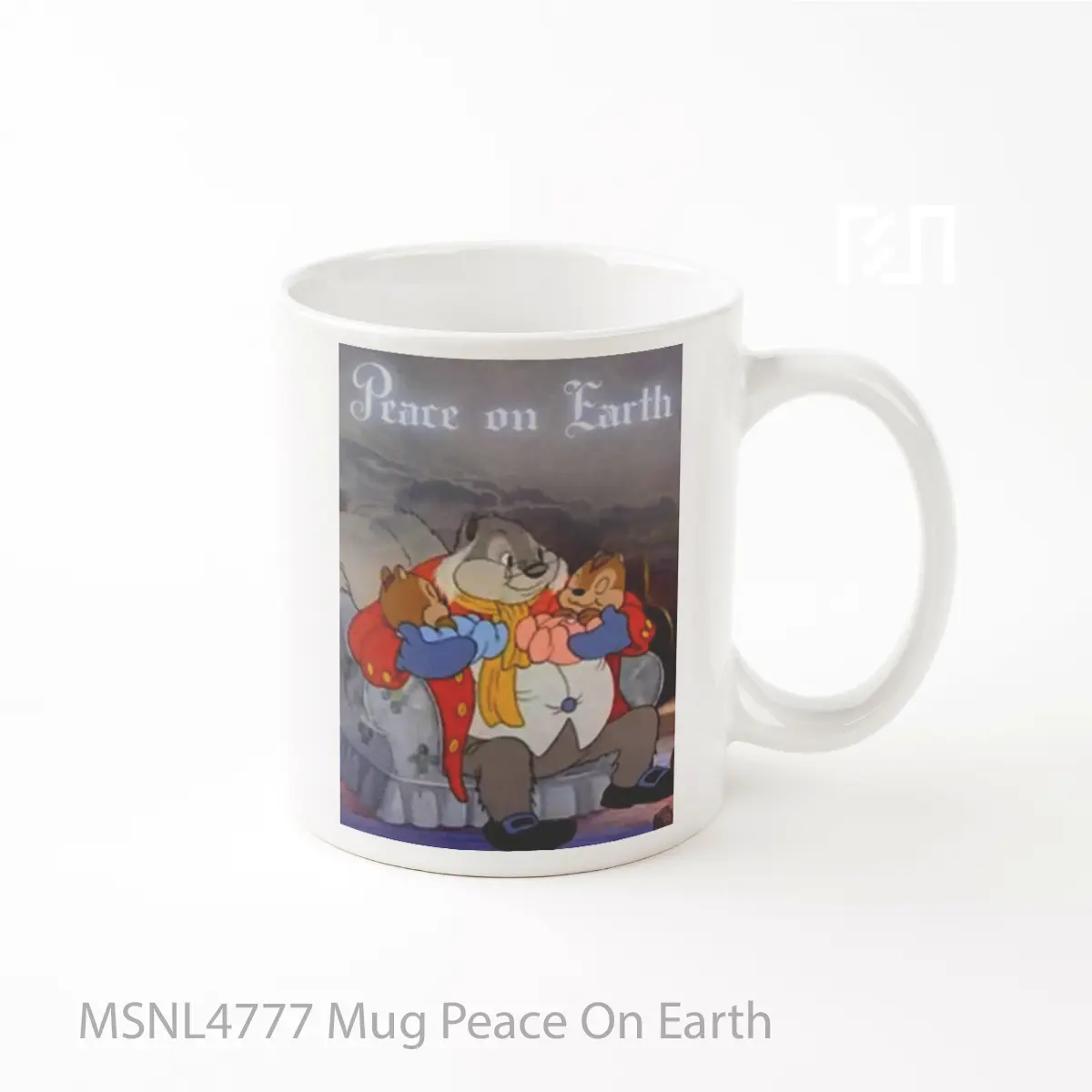Mug Peace On Earth Gelas Keramik Tema Film MSNL4777