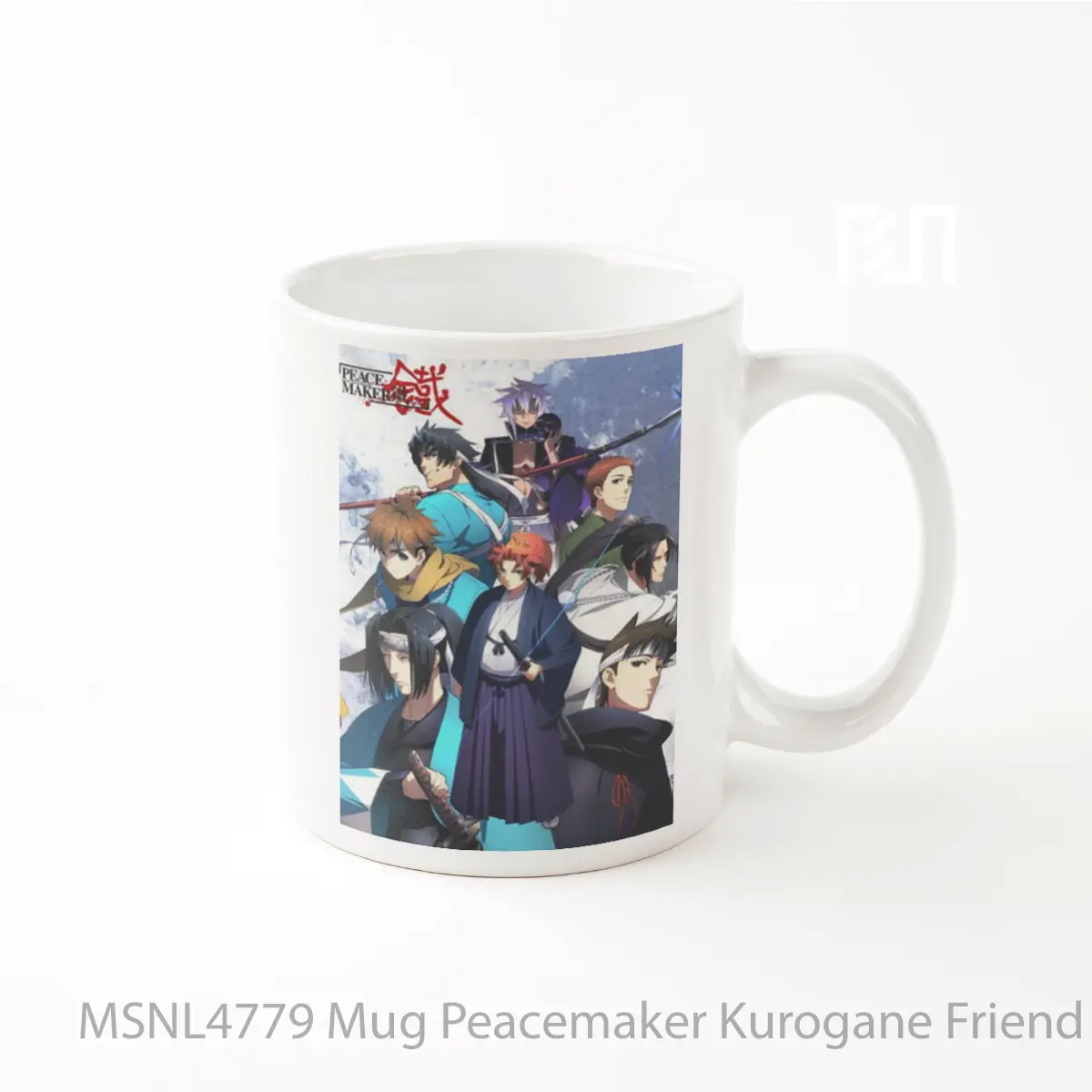 Mug Peacemaker Kurogane Friend Gelas Keramik Tema Film MSNL4779