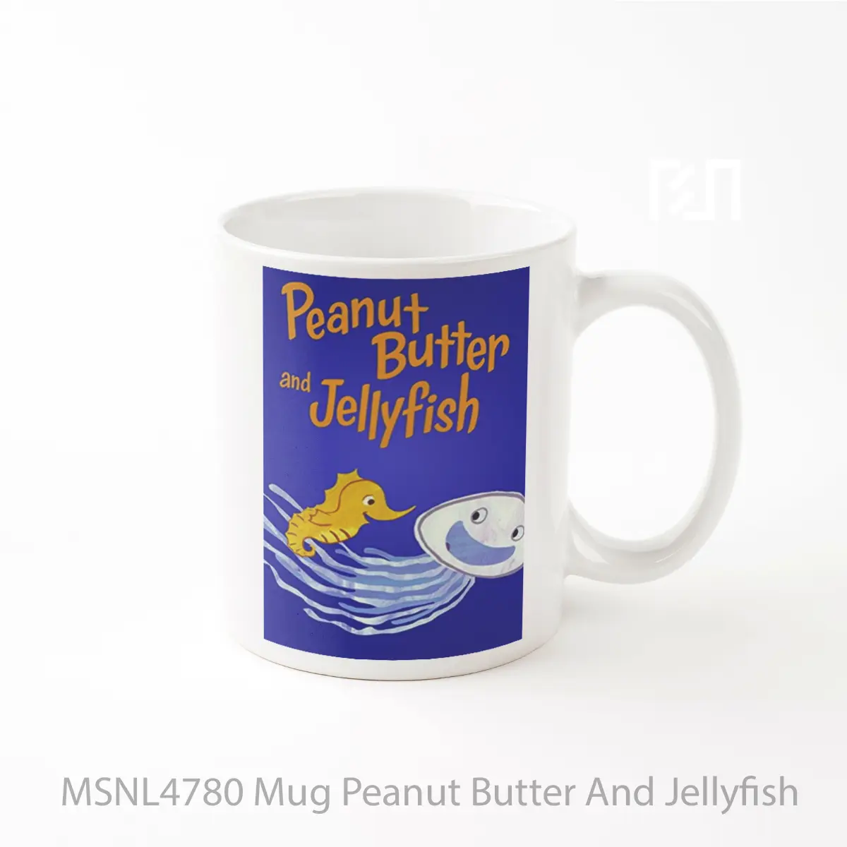Mug Peanut Butter And Jellyfish Gelas Keramik Tema Film MSNL4780