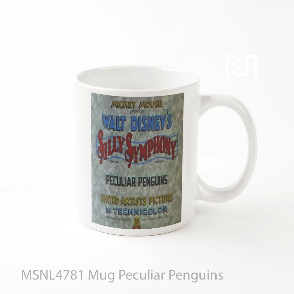 Mug Peculiar Penguins Gelas Keramik Tema Film MSNL4781