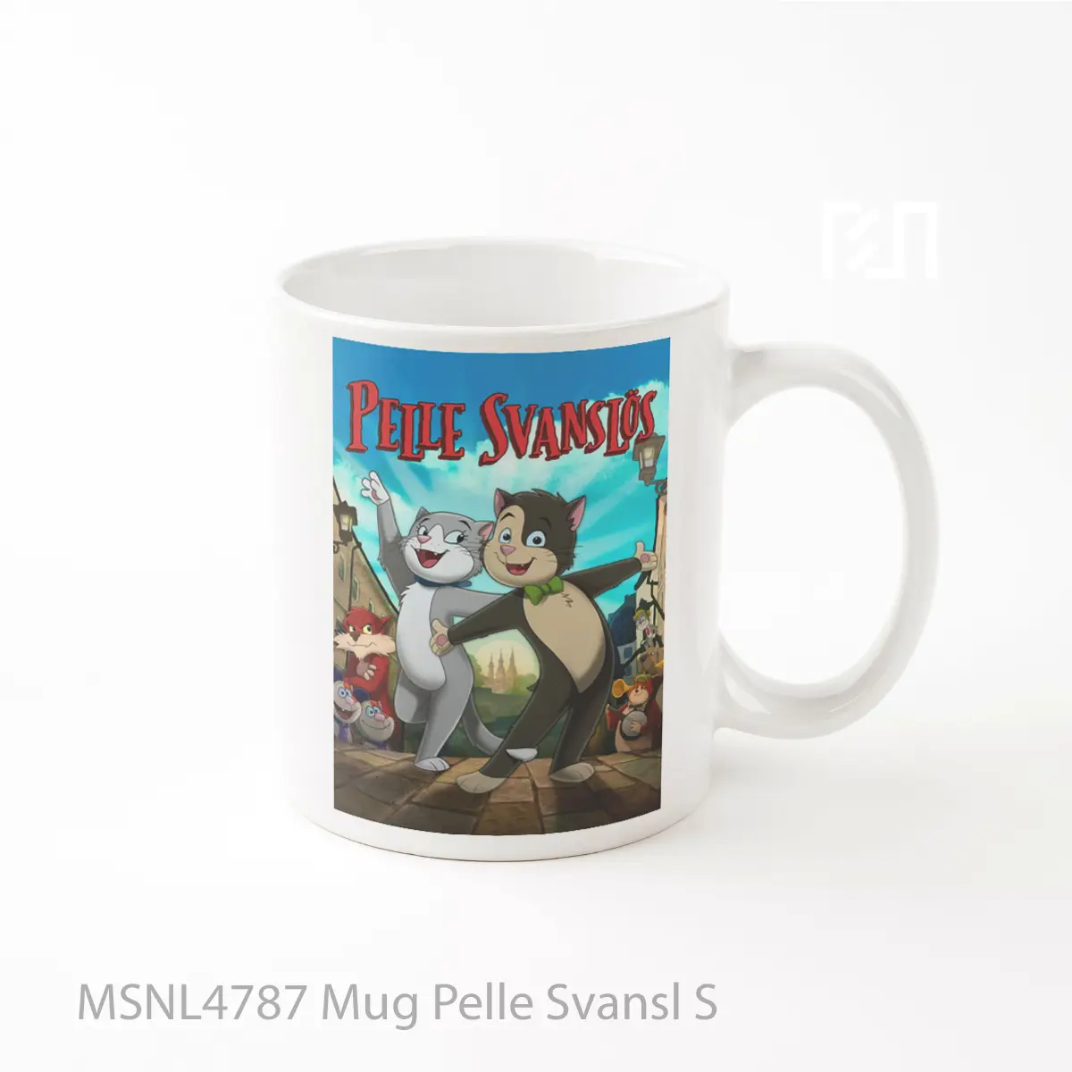 Mug Pelle Svansl S Gelas Keramik Tema Film MSNL4787