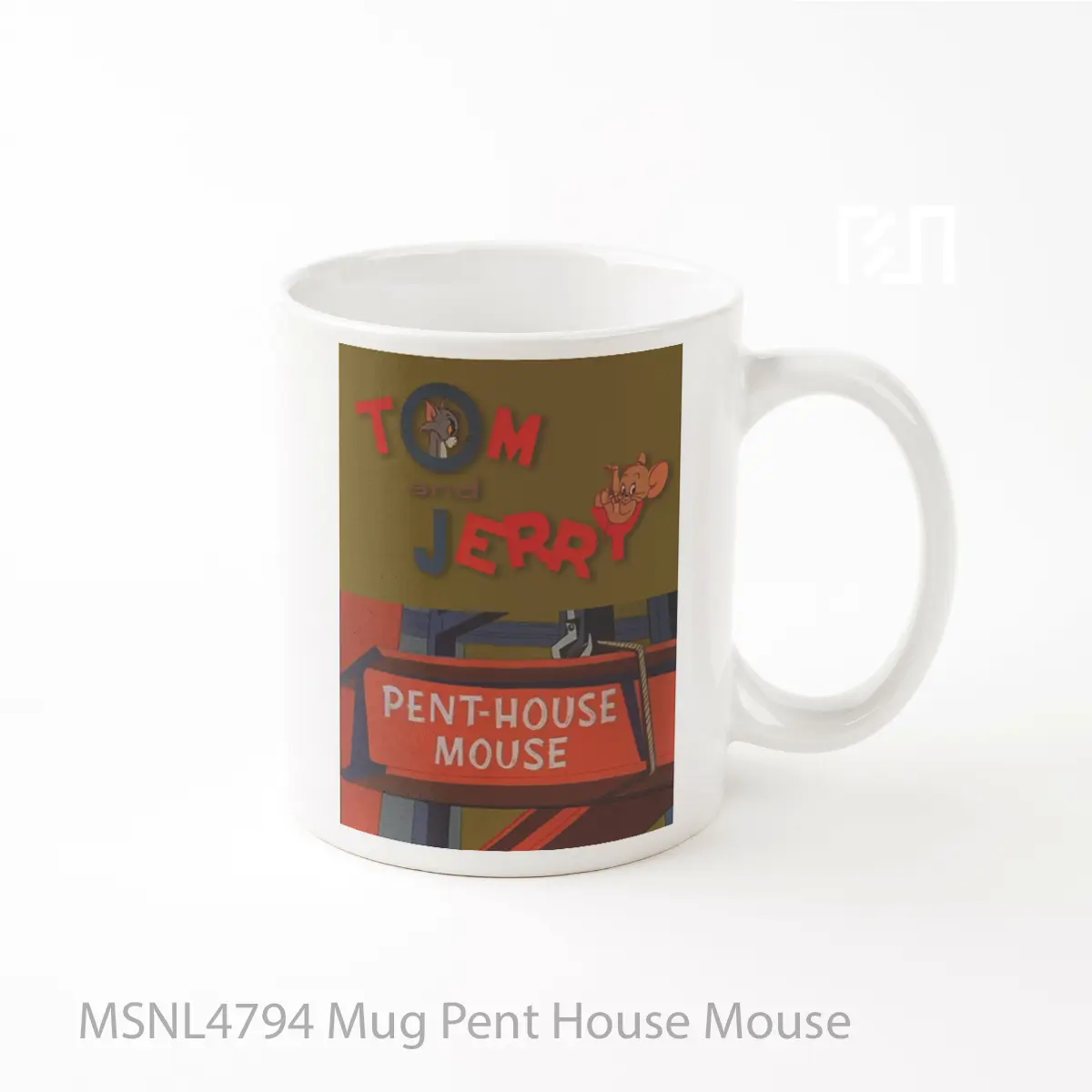 Mug Pent House Mouse Gelas Keramik Tema Film MSNL4794