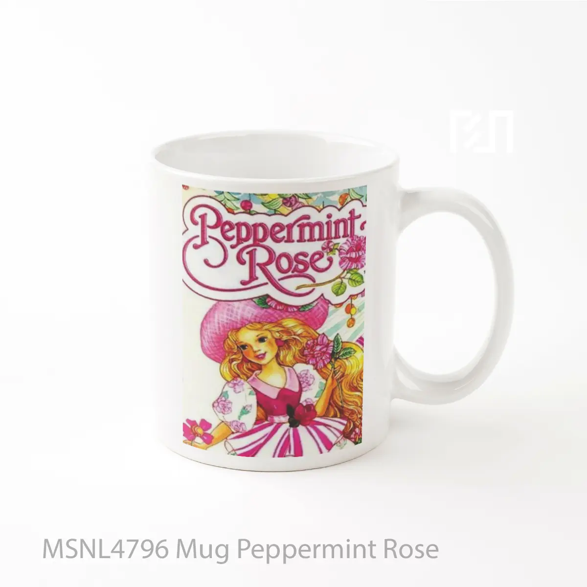 Mug Peppermint Rose Gelas Keramik Tema Film MSNL4796