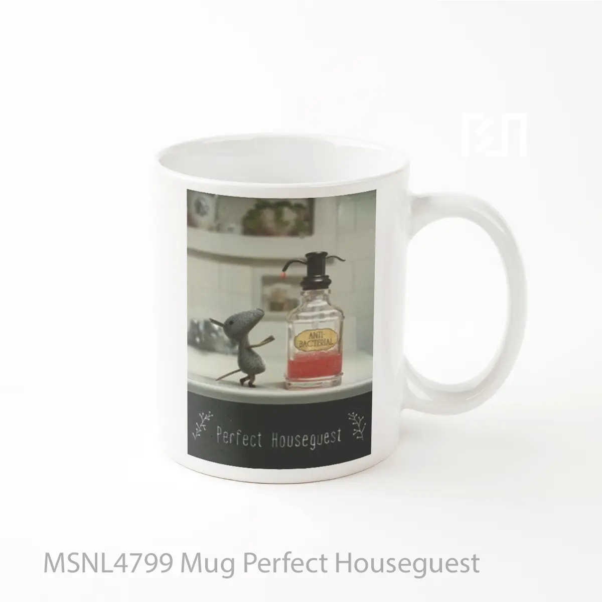 Mug Perfect Houseguest Gelas Keramik Tema Film MSNL4799