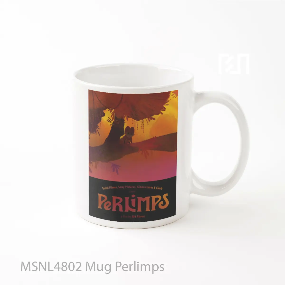 Mug Perlimps Gelas Keramik Tema Film MSNL4802