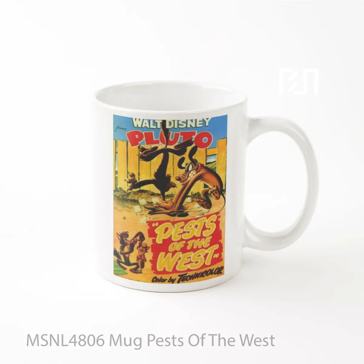 Mug Pests Of The West Gelas Keramik Tema Film MSNL4806