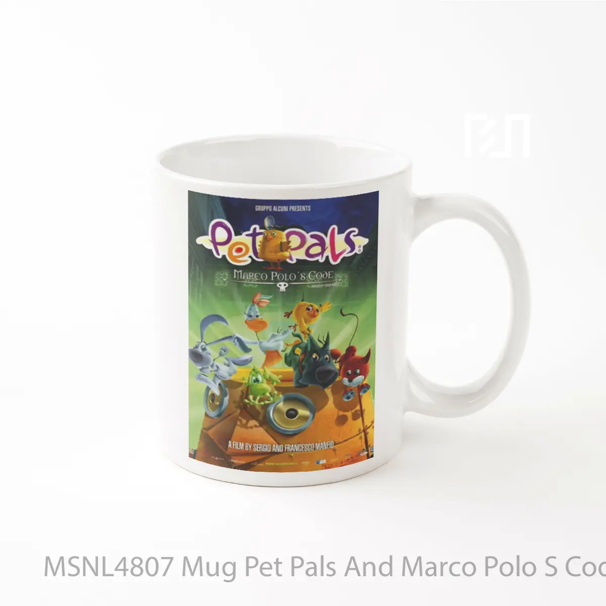Mug Pet Pals And Marco Polo S Code Gelas Keramik Tema Film MSNL4807