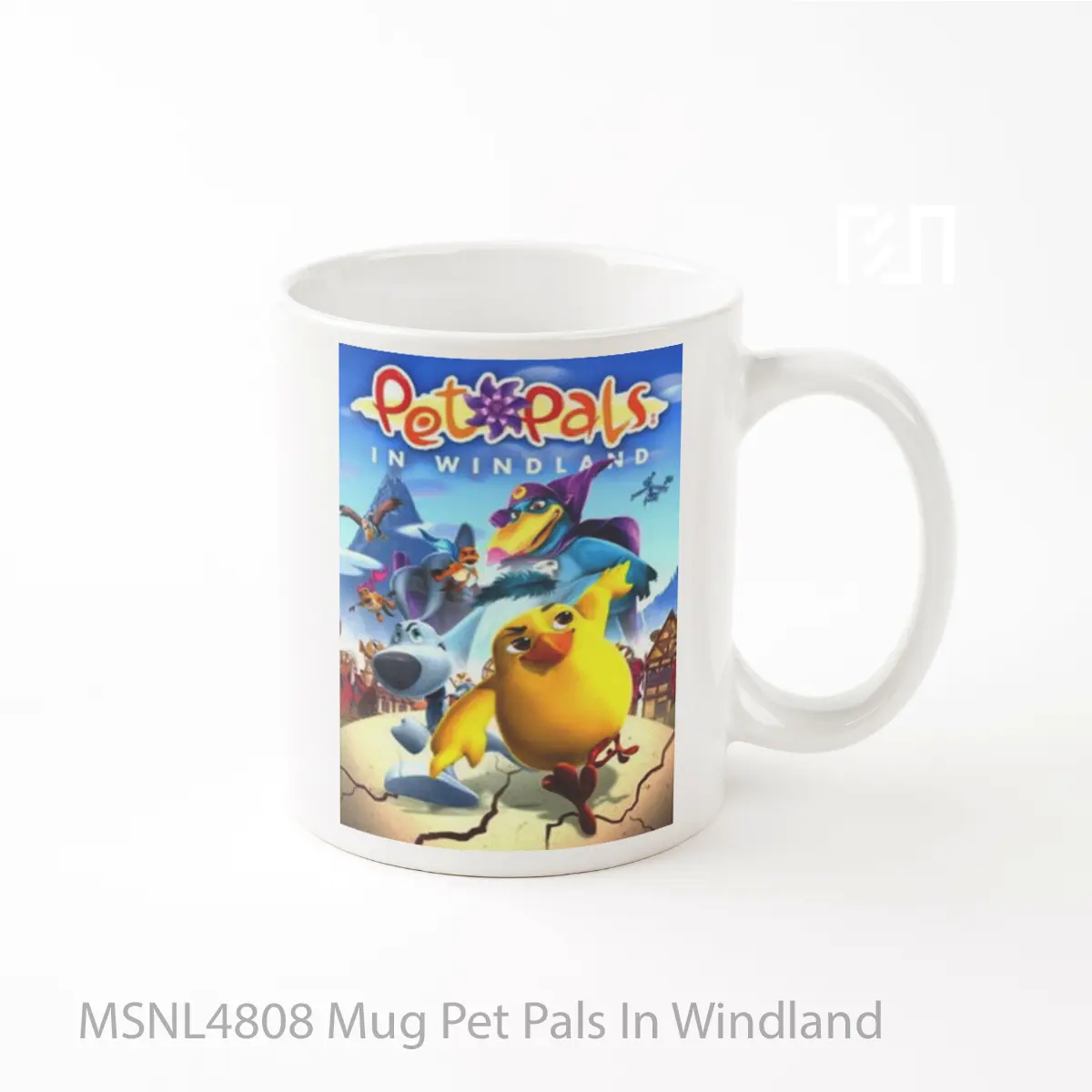 Mug Pet Pals In Windland Gelas Keramik Tema Film MSNL4808