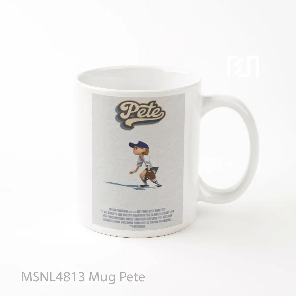 Mug Pete Gelas Keramik Tema Film MSNL4813